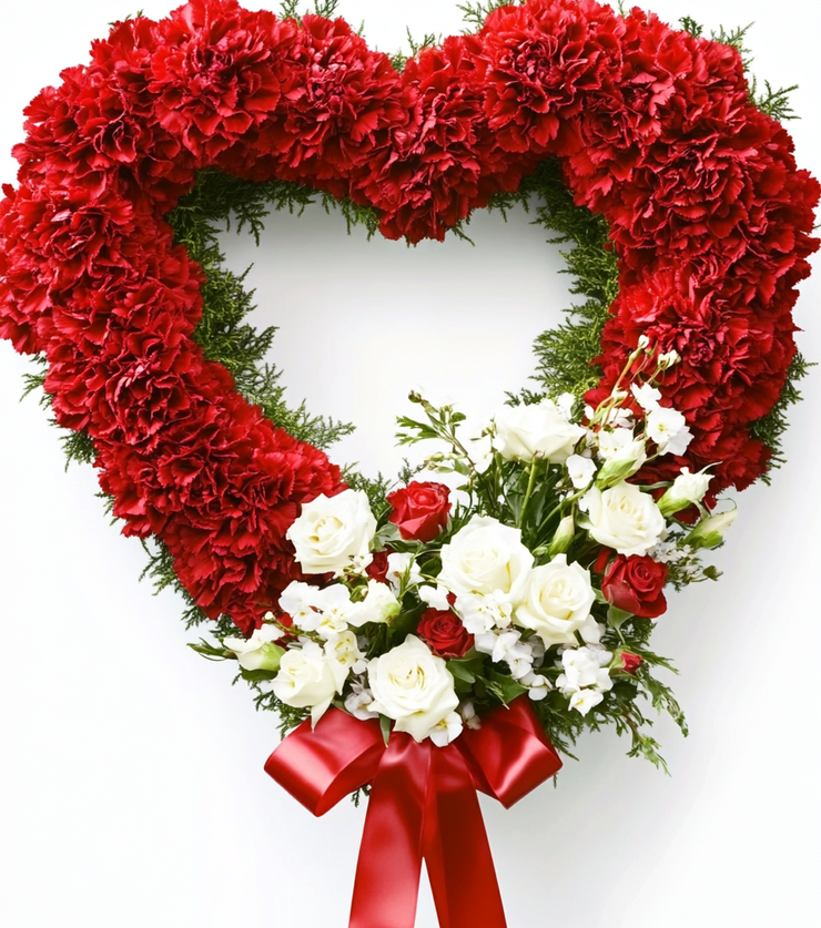 From the Heart Standing Wreath