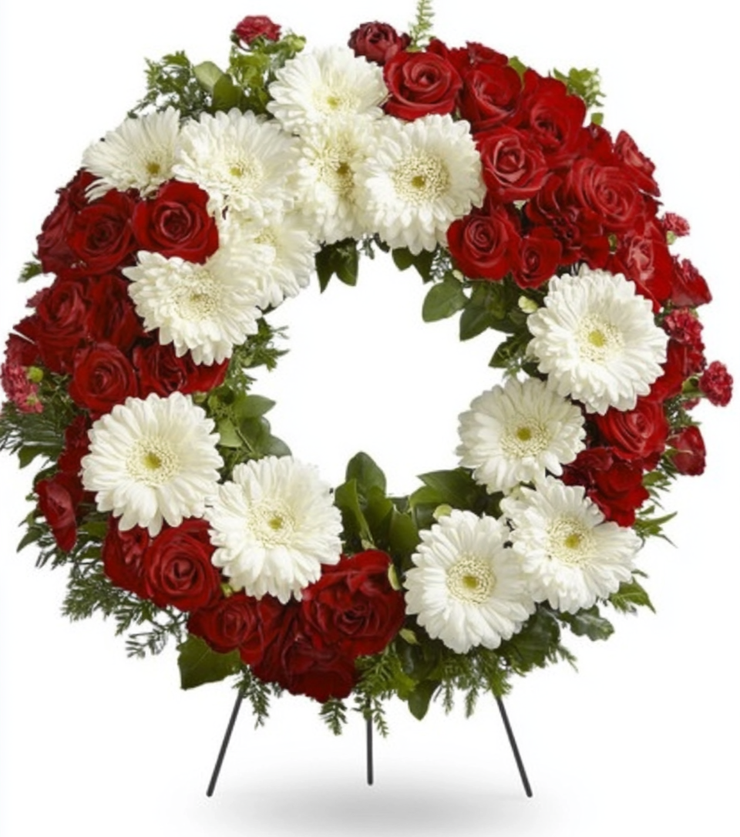 Funeral flowers Sympathy Wreath