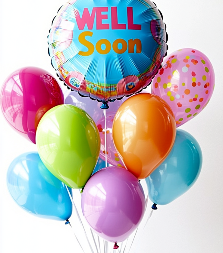 Get Well Soon Balloon Bouquet