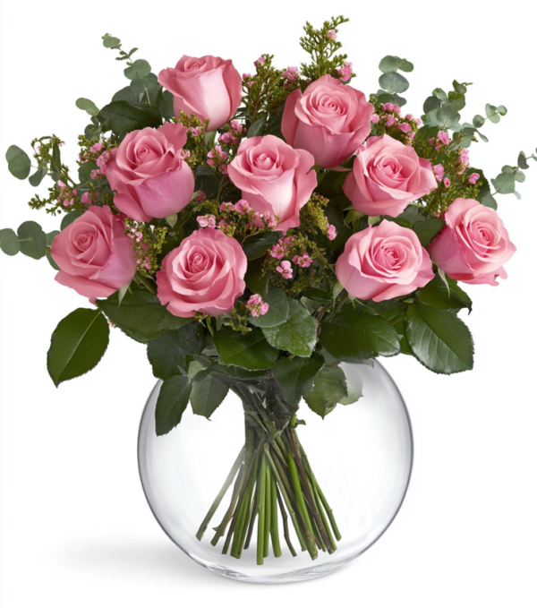 Luscious Hot Pink Beauties Sunny Flower