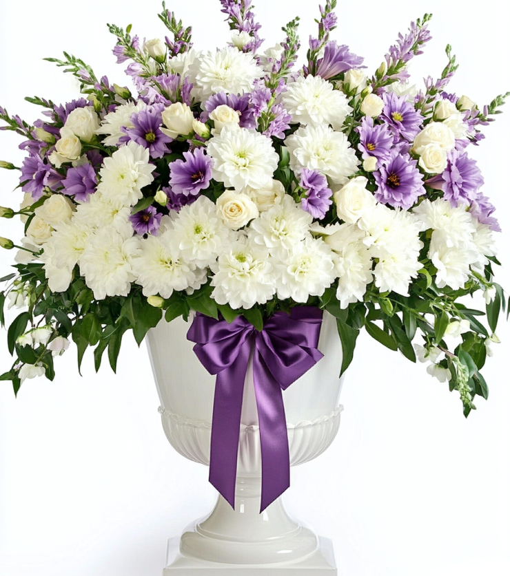 Mystic Purple Sympathy Basket