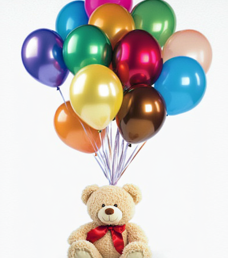 The Cute and Cheerful Balloon Arrangement The Cute and Cheerful Balloon Arrangement