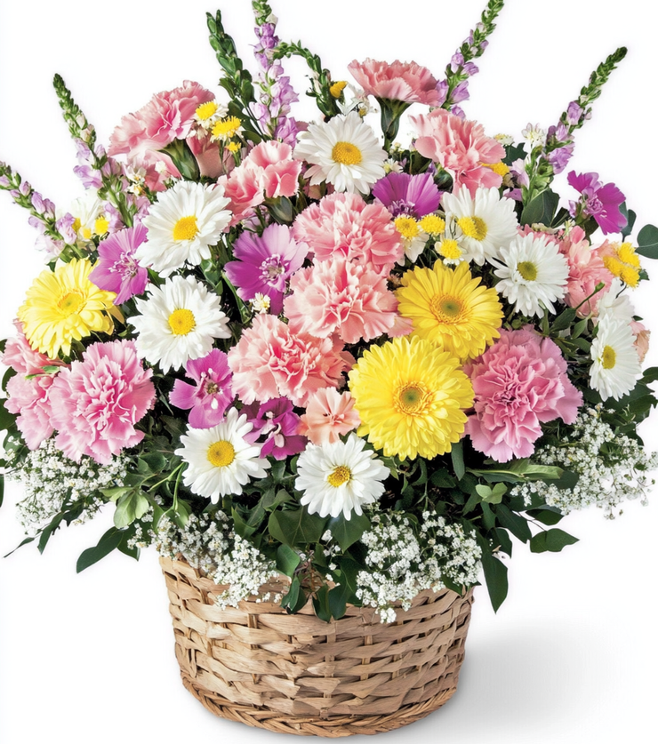 Vibrant and Lively Carnations