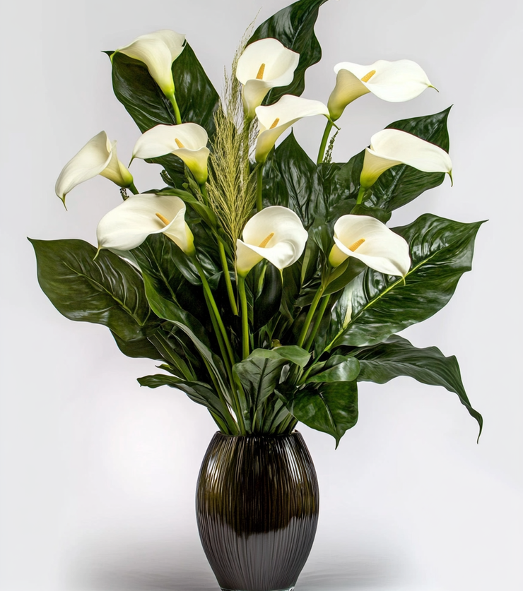 White Calla Lilies